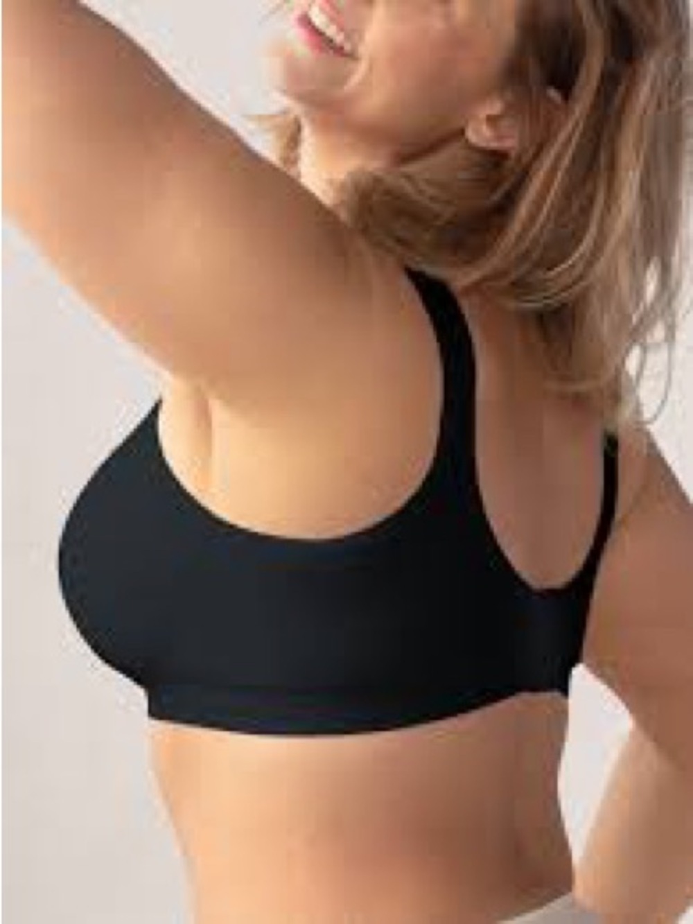 NWT Truekind Daily Comfort Wirefree Shaper Bra, Size Small, Black - Picture 3 of 9